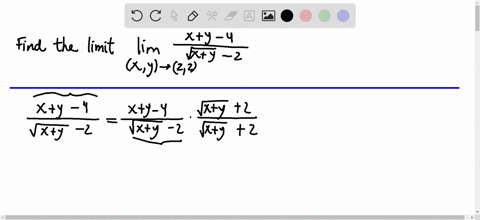 find-the-limits-by-rewriting-the-fractions-first-lim-_x-y-rightarrow2-atopxy4-fracxy-4sqrtxy-2-2