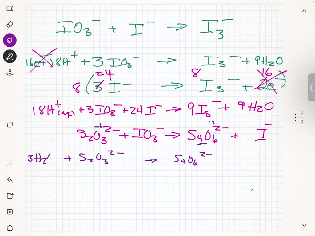 SOLVED Write and balance the following reaction equations The