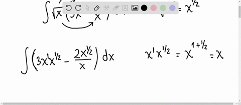 evaluate-the-following-indefinite-integral-int-sqrtxleft-3x-frac2x-right-dx-2