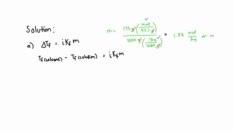 1-what-is-the-freezing-point-of-a-solution-that-is-made-by-dissolving-173-grams-of-the-nonelectrolyte-glycerol-c3h8o3-in-1000-grams-of-water-freezing-point-______-c-2-how-many-grams-of-the-n-53865