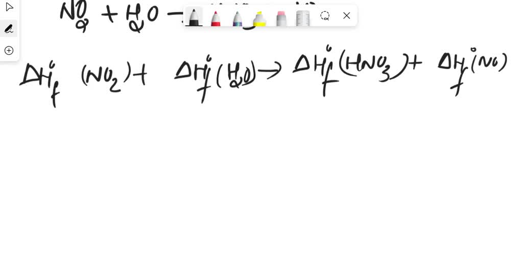 SOLVED Nitrogen dioxide reacts with water to create Nitric acid ( HNO3