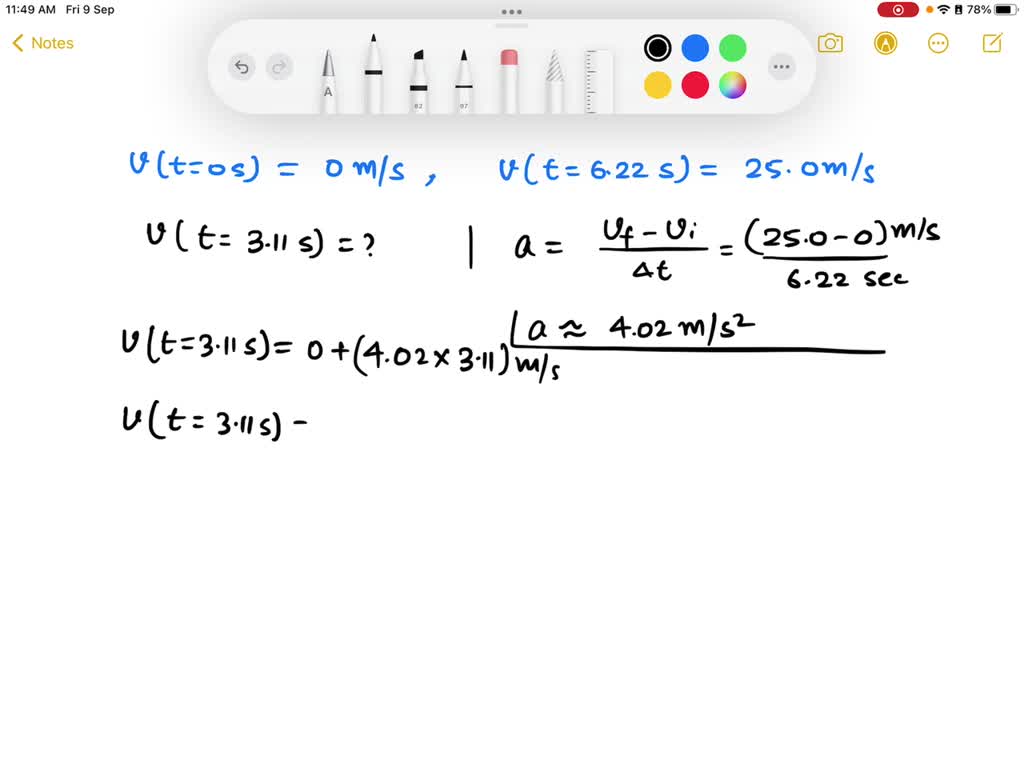 SOLVED: What is the cheetah's average speed for the first 3.11 s of its