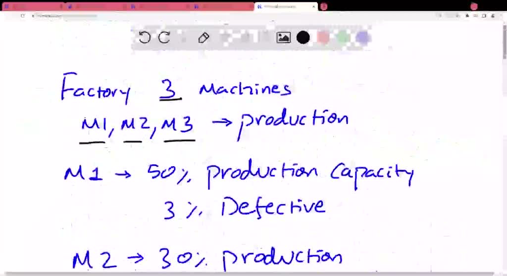 SOLVED: 4. Three Machines-A,B,and C-are Used To Produce A Large ...