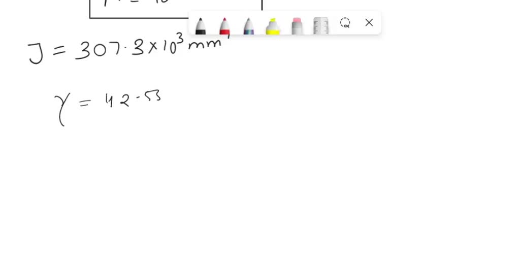 SOLVED A steel bar of thickness h is welded to a vertical support as