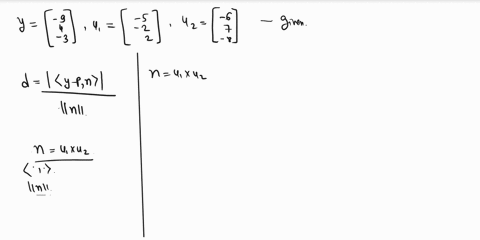 point-55-let-y-w1-22-w2-8-compute-the-distance-d-from-y-to-the-plane-in-r-spanned-by-u1-and-u2-d-07165