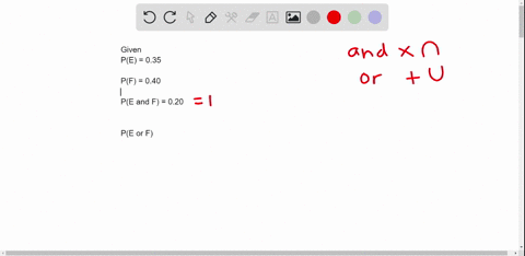 find-the-probability-of-the-indicated-event-if-pe035-and-pf040-find-pe-or-f-if-pe-and-f020-33313