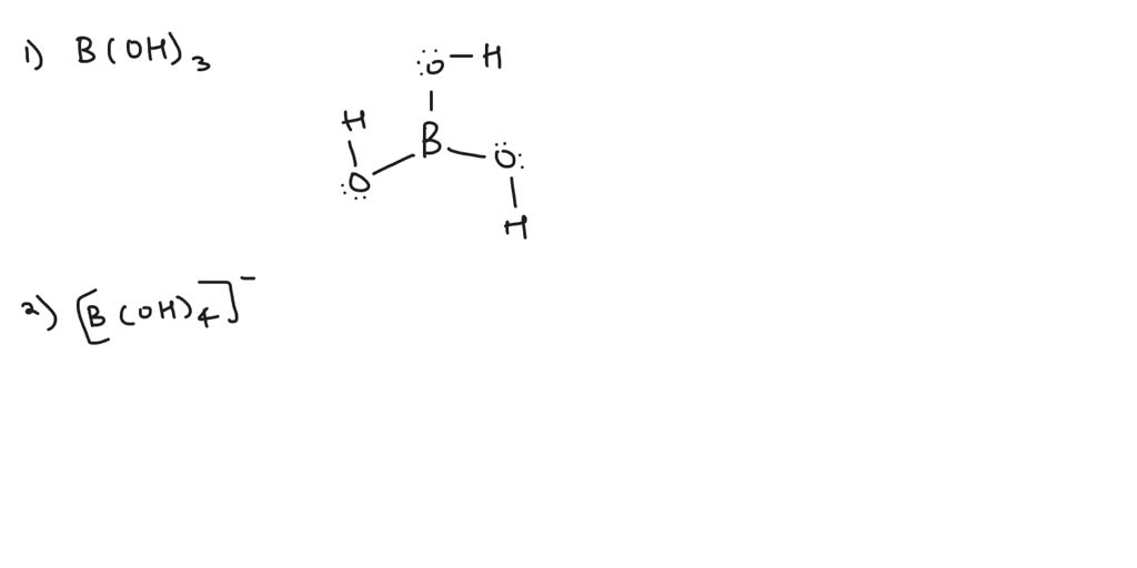 H3BO3 Lewis Structure: How to Draw the Lewis Structure for B(OH)3