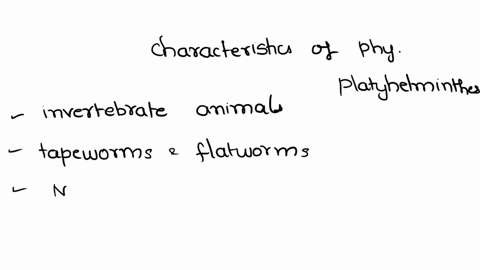which-of-the-following-are-characteristics-or-examples-of-members-of-the-phylum-platyhelminthes-click-on-all-that-apply-all-organisms-in-the-phylum-have-a-complete-digestive-tract-hydrostati-41382