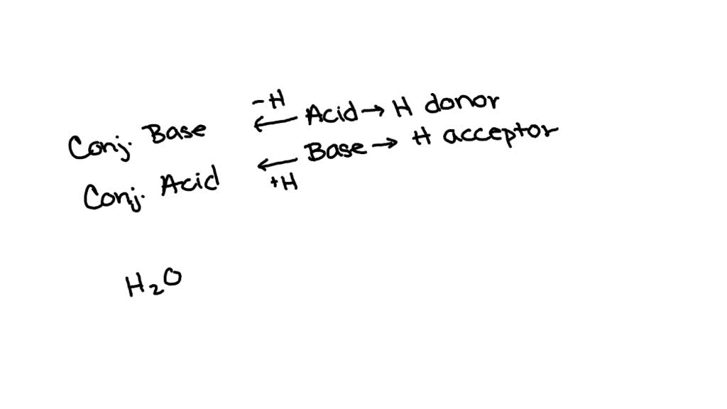 SOLVED Consider the structure of chloride ion Draw the conjugate acid