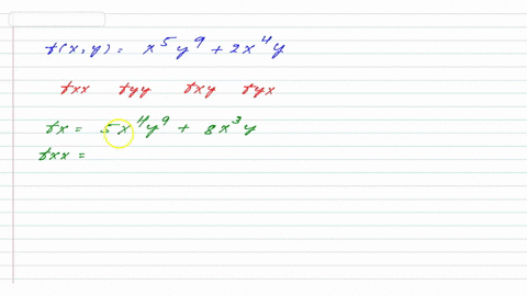 find-all-the-second-partial-derivatives-fx-y-x5y9-2xky-fxxx-y-20x3y9-24xy-fxyx-y-45x-4y8-8x3y-fyxx-y-45x-4y8-3-8xy-fyylx-y-72x5y7-88376