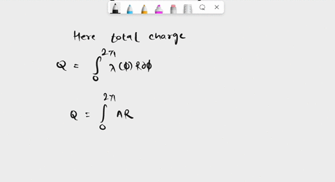 a-circular-ring-of-charge-with-radius-r-lies-in-the-xy-plane-with-its-center-at-the-origin-the-ring-carries-a-charge-density-a-cos2-find-the-potential-at-a-distance-z-above-the-center-of-the-41946