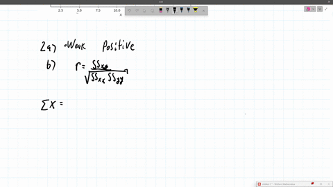 question-2-20-marks-the-following-observations-are-given-for-two-variables-begintabularccccccccc-hline-mathrmy-5-8-18-20-22-30-10-7-hline-mathrmx-2-12-3-6-11-19-18-9-hline-endtabular-a-construct-a-sca