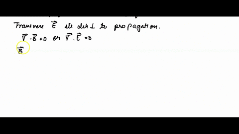 an-electromagnetic-plane-wave-travelling-through-free-space-in-the-z-direction-has-components-of-e-and-b-which-each-have-the-general-form-fkz-t-i-use-gausss-law-to-show-that-e-is-transverse-2-ii-for-t