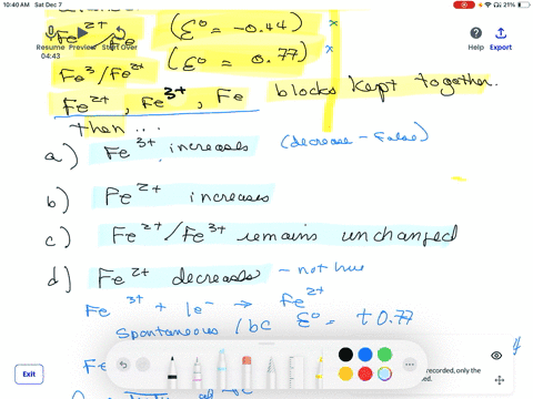 15-standard-electrode-potentials-are-beginarrayl-mathrmfe2-mathrmfeleftecirc-044right-mathrmfe3-mathrmfe2lefte0077right-endarray-mathrmfe2-mathrmfe3-and-fe-blocks-are-kept-together-then-a-mathrmfe3-in