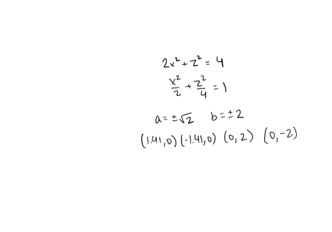 point-consider-the-level-surface-given-by-2x2-sy-2-4-match-the-slices-with-their-correct-plots-below-1-slice-for-y-0-2-slice-for-z-5-3-slice-for-y-75-4-slice-for-z-0-69153