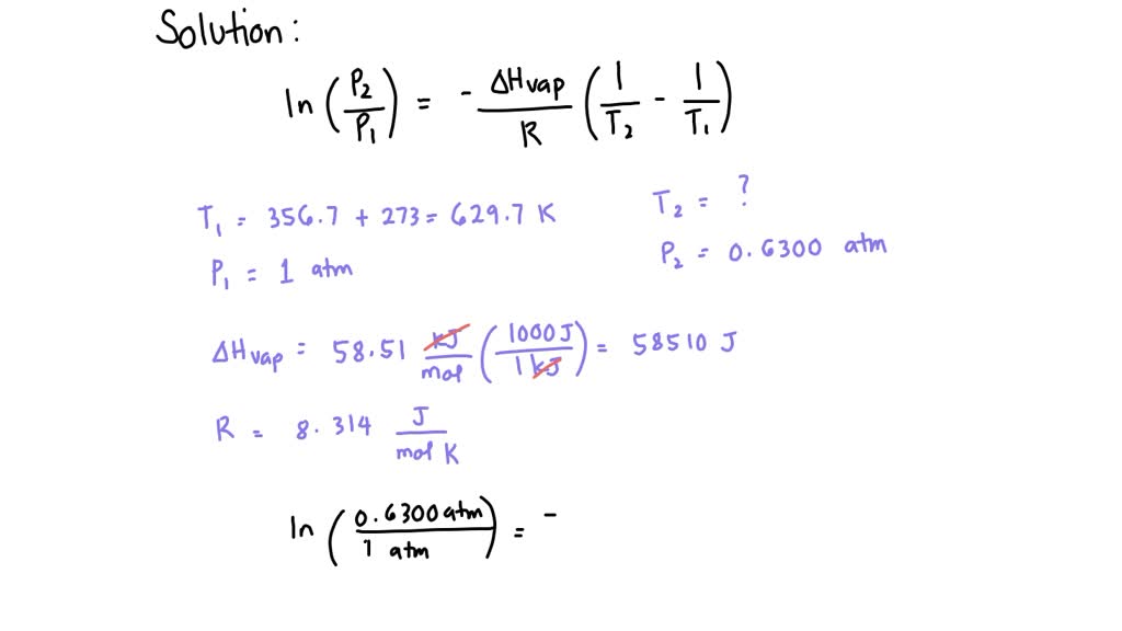 SOLVED: The normal boiling point of mercury (Hg) is 356.7 °C. At what ...