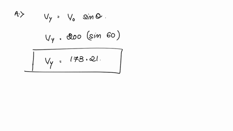 a-projectile-is-shot-upward-at-a-60-degree-angle-with-the-ground-at-200ms-how-far-has-the-projectile-horizantally-gone-at-the-end-11391