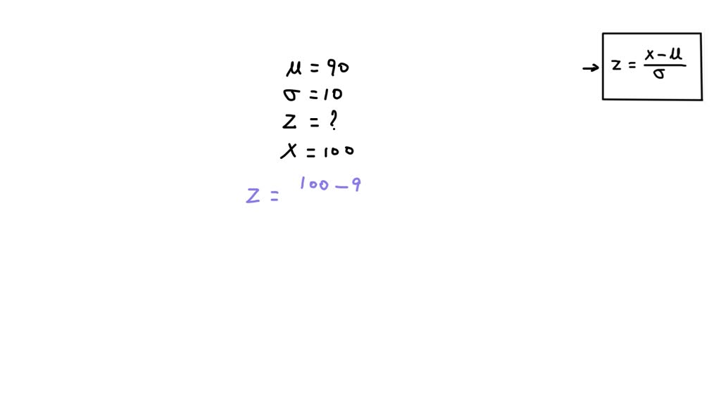 SOLVED For A Population With Mean 90 And Standard Deviation 10 What solved-for-a-population-with-mean-90-and-standard-deviation-10-what