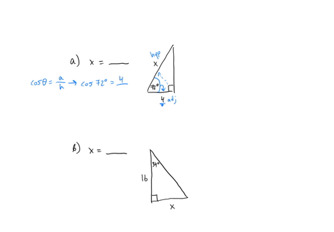 find-the-value-of-x-round-your-answer-to-the-nearest-hundredth-2-points-each-39988