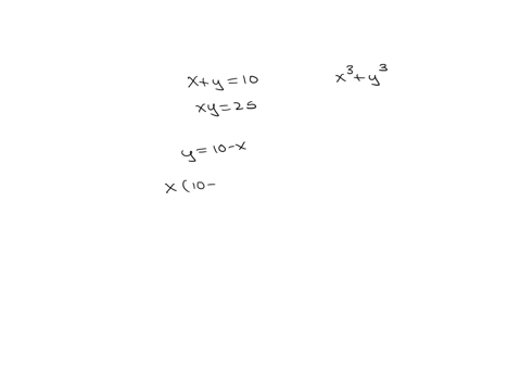 if-x-y-10-and-xy-25-then-find-the-value-of-x3-y3-12128