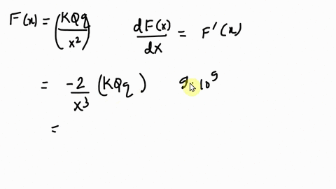koq-the-magnitude-of-the-electrostatic-force-between-two-point-charges-q-and-of-the-same-sign-is-given-by-fx-where-x-is-the-distance-between-the-charges-and-k-9x109-n-mc-is-physical-constant-53677