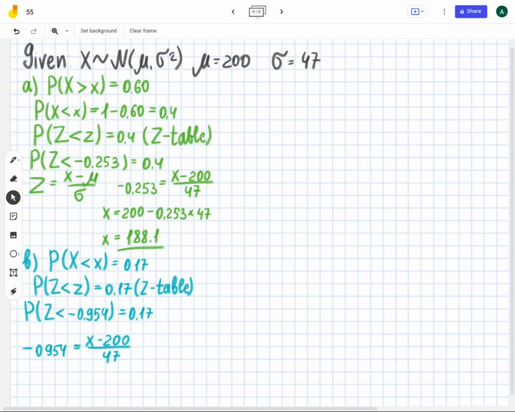 SOLVED: '2. Suppose You Are Working With A Data Set That Is Normally ...