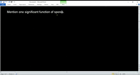 mention-one-significant-function-of-spores-77393