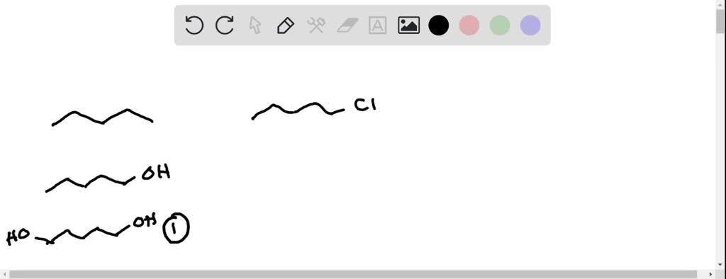 Solved Arrange The Following Substances In Order Of Decreasing Solubility In Water Pentane 8452