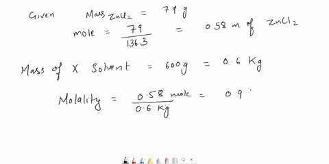 the-normal-boiling-point-of-certain-liquid-x-is-10250-c-but-when-79_-g-of-zinc-chloride-znclz-are-dissolved-in-600-of-x-the-solution-boils-at-1048-c-instead-use-this-information-to-calculate-21079