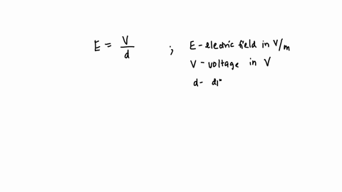 what-must-be-the-electric-field-between-two-parallel-plates-there-is-a-potential-difference-of-275v-when-they-are-placed-0850m-apart