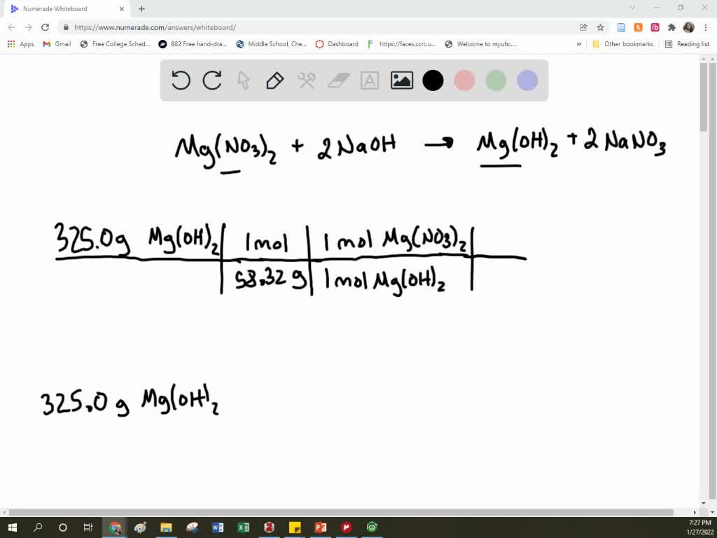 SOLVED A student determines the magnesium content of a solution by