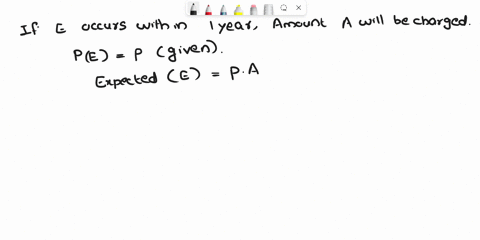 1_-an-insurance-company-writes-policy-to-the-effect-that-an-amount-of-money-a-must-be-paid-if-some-event-e-occurs-within-year_-if-the-company-estimates-that-e-will-occur-within-a-year-with-p-11262