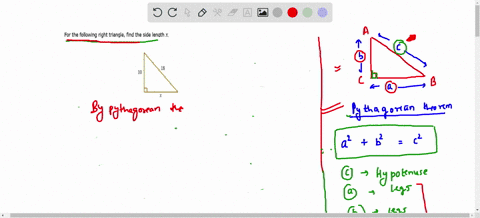 for-the-following-right-triangle-find-the-side-length-x-round-your-answer-to-the-nearest-hundredth-x-2-08445