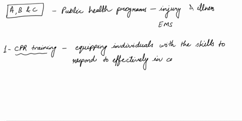 which-of-these-would-be-considered-a-public-health-program-one-injury-and-illness-prevention-in-which-ems-could-participate-a-cpr-training-b-first-aid-training-c-car-seat-installation-d-dise-56538