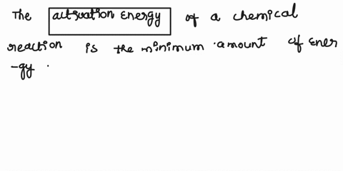 what-is-the-activation-energy-of-a-chemical-reaction-18863