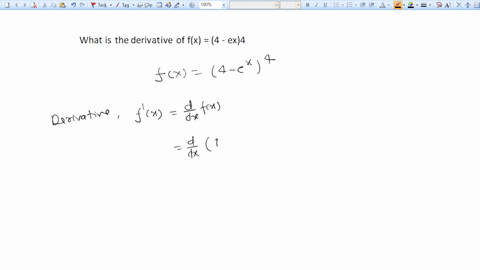what-is-the-derivative-of-fx-4-ex4-73804