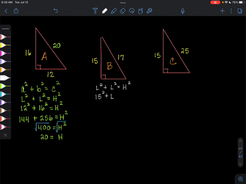 suppose-you-are-given-three-right-triangles-where-for-each-one-of-the-side-lengths-is-missing-h-stands-for-the-length-of-the-hypotenuse-and-l-stands-for-the-length-of-one-of-the-legs-triangl-69428