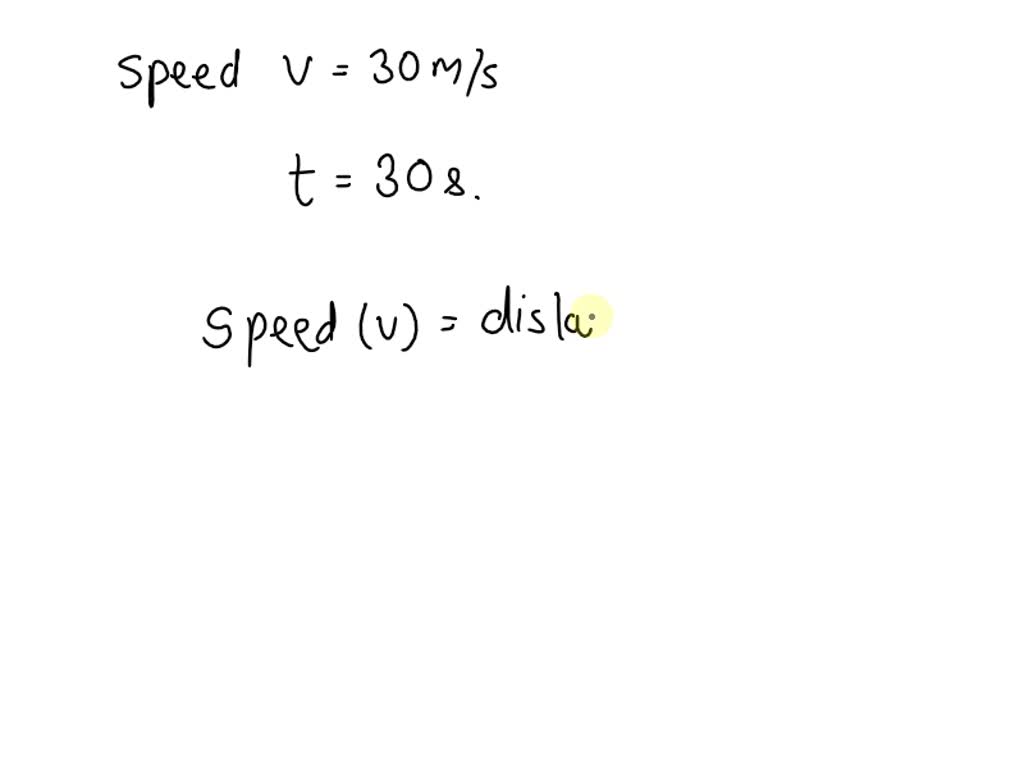 an electric train is moving with a velocity of 30 metre per second how ...