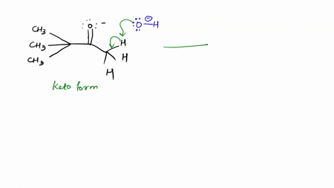 a-complete-the-mechanism-for-the-keto-enol-tautomerization-below-using-bonds-charges-nonbonding-electron-pairs-and-curved-arrows-forward-reaction-only-enol-form-0-hac-hac-h3c-hzc-keto-form-6-87883