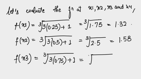 3-v3x-1dx-a-2-marks-use-trapezoidal-rule-with-n-4to-approximate-the-integration-b-4-marks-estimate-the-upper-bound-of-the-error-associated-with-the-approximation-98595