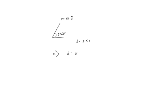 a-stone-is-projected-at-a-cliff-of-height-h-with-an-initial-speed-of-420-ms-directed-at-angle-u0-600-above-the-horizontal-the-stone-strikes-at-a-550-s-after-launching-find-a-the-height-h-of-37212
