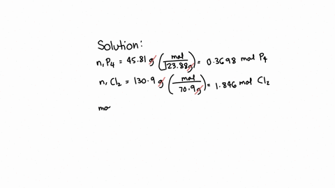 elemental-phosphorus-reacts-with-chlorine-gas-according-t0-ihe-equation-pas-6-clzg-pclsl-a-reaction-mixture-initially-contains-4581-g-p4-and-1309-g-clz-part-a-once-the-reaction-has-occurred-99253