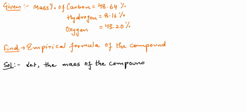 a-compound-contains-by-mass-4864-carbon-816-hydrogen-and-43209-oxygen-the-empirical-formula-of-this-compound-is-czhsoz-cahgo3-czho-czho-87862