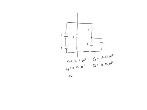 find-the-total-capacitance-ctot-of-the-combination-of-capacitors-shown-in-the-figure-where-c-515-pf_-c2-355-pf-c-875-pf-c4-275-pf_-c5-0750-pf-and-c6-150-pf-question-credit-openstax-college-p-57528