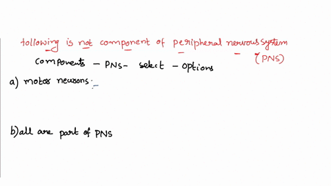 which-of-the-following-is-not-a-component-of-the-peripheral-nervous-system-pns-a-motor-neurons-b-all-are-part-of-the-pns-c-autonomic-neurons-d-sensory-neurons-e-spiral-cord-neurons-38583