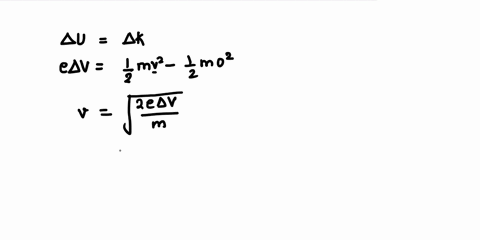 an-electron-is-accelerated-by-a-potential-difference-of-500-v-the-work-done-on-the-electron-is-converted-to-kinetic-energy-as-the-electron-accelerates_-calculate-the-speed-reached-by-the-acc-93165