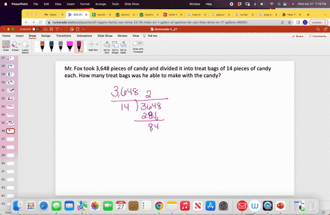 mr-fox-took-3648-pieces-of-candy-and-divided-it-into-treat-bags-of-14-pieces-of-candy-each-how-many-treat-bags-was-he-able-to-make-with-the-candy-68362
