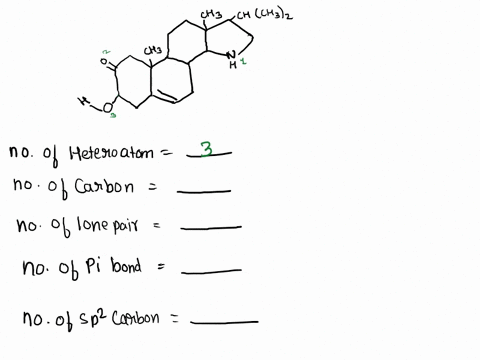 for-the-molecule-shown-below-answer-the-following-questions-chchsh-cha-chz-how-many-heteroatoms-does-the-molecule-have-b-how-many-carbon-atoms-does-the-molecule-have-how-many-lone-pairs-does-43125
