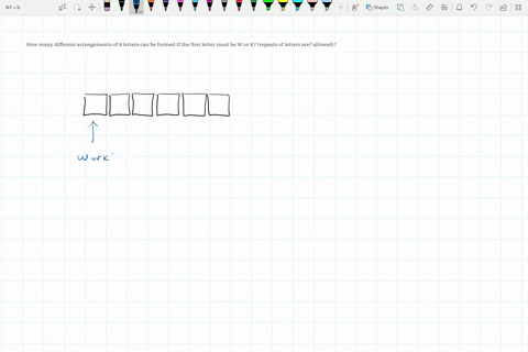 how-many-different-arrangements-of-6-letters-can-be-formed-if-the-first-letter-must-be-w-or-k-repeats-of-letters-are-allowed-17044