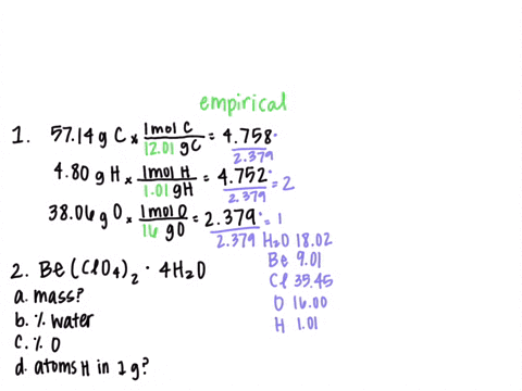 1-a-compound-contains-5714-c-480-h-and-3806-o-a-what-is-its-empirical-formula-report-in-the-format-cxhyxz-b-if-its-molar-mass-is-1261-gmol-what-is-its-molecular-formula-2-this-question-refer-59188